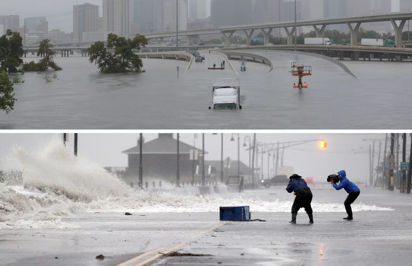 Харви и Сэнди: сравнение двух разрушительных ураганов
