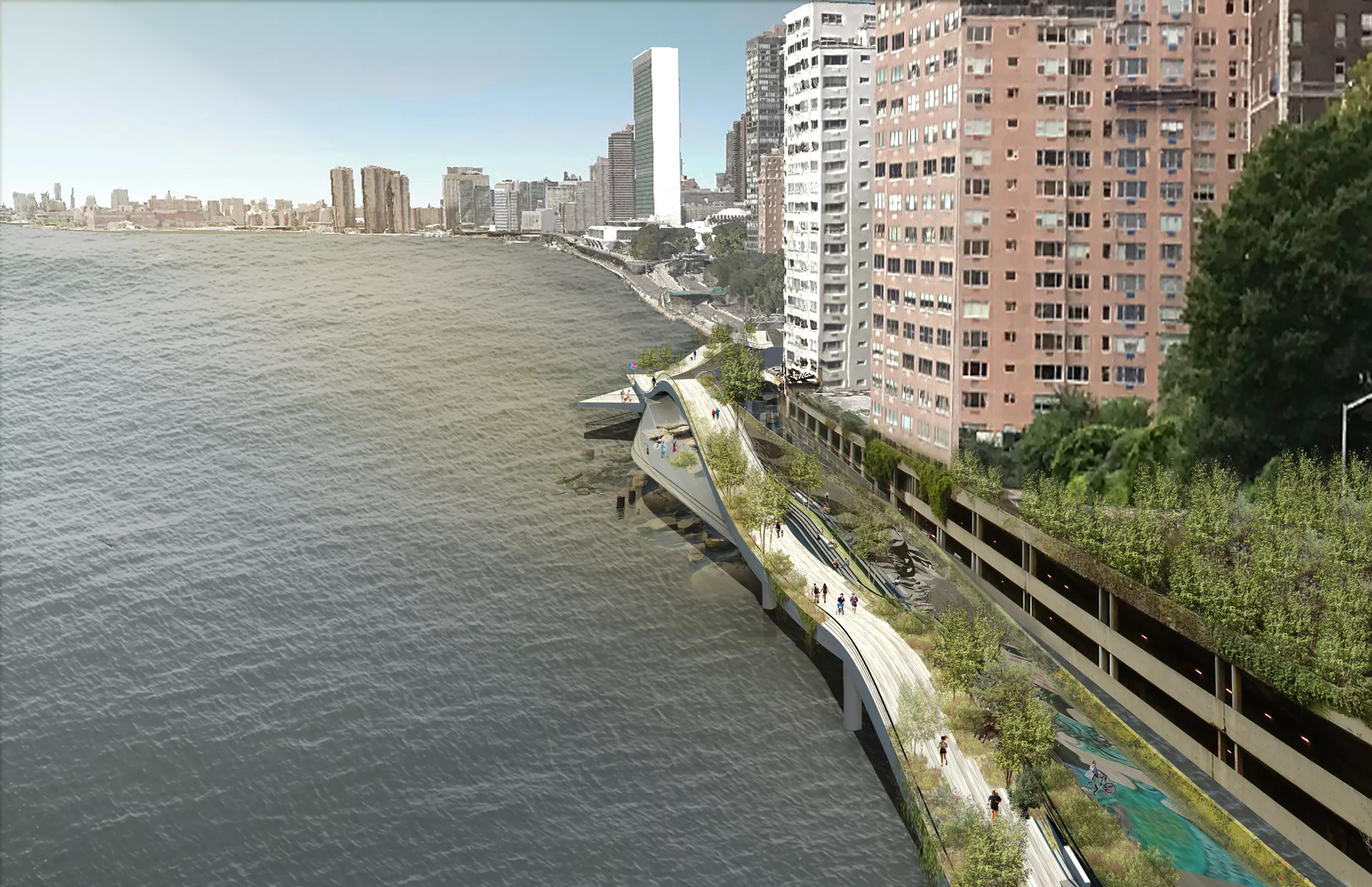 wHY Grounds  предложила потрясающий дизайн для нового парка в Манхэттене