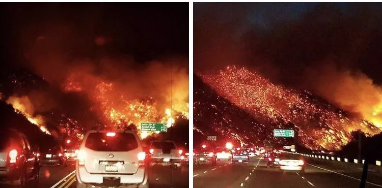 В Калифорнии объявили чрезвычайное положение. Лесные пожары продолжают бушевать