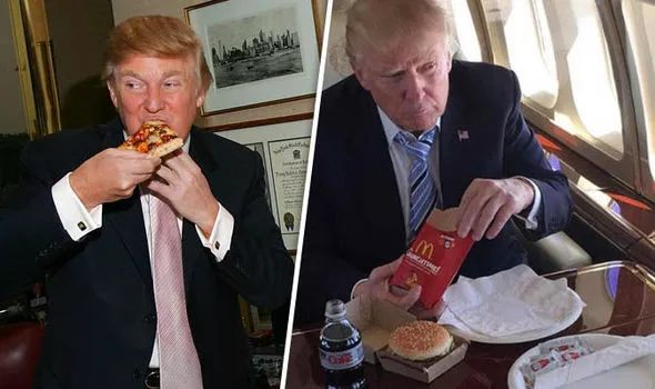 Трампу сказали, что он «слегка толстоват» и ему пришлось сесть на диету