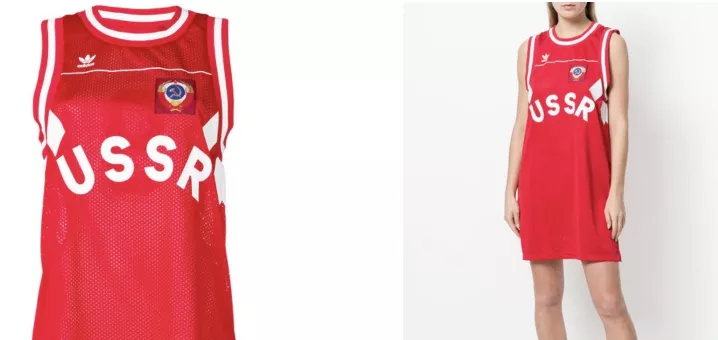 МИД Литвы возмутился платьем Adidas с советской символикой. Компании советуют выпустить одежду со свастикой