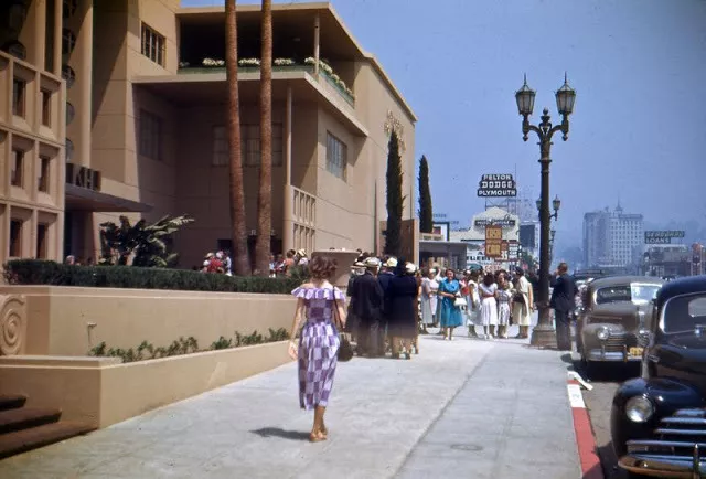 Уникальные фото Лос-Анджелеса 50-тых годов (12 фото)