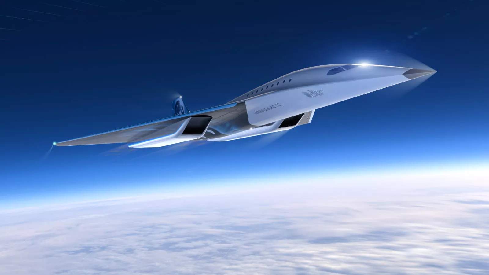 Из Европы в США за два часа на сверхзвуковом самолете: проект Virgin Galactic