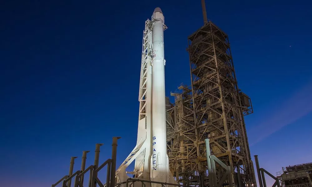 Украинский флаг запустят на ракете SpaceX